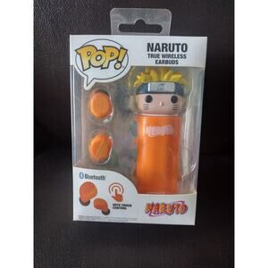 Bluetooth NARUTO True Wireless Earbuds Funko NEW sealed box Anime POP!